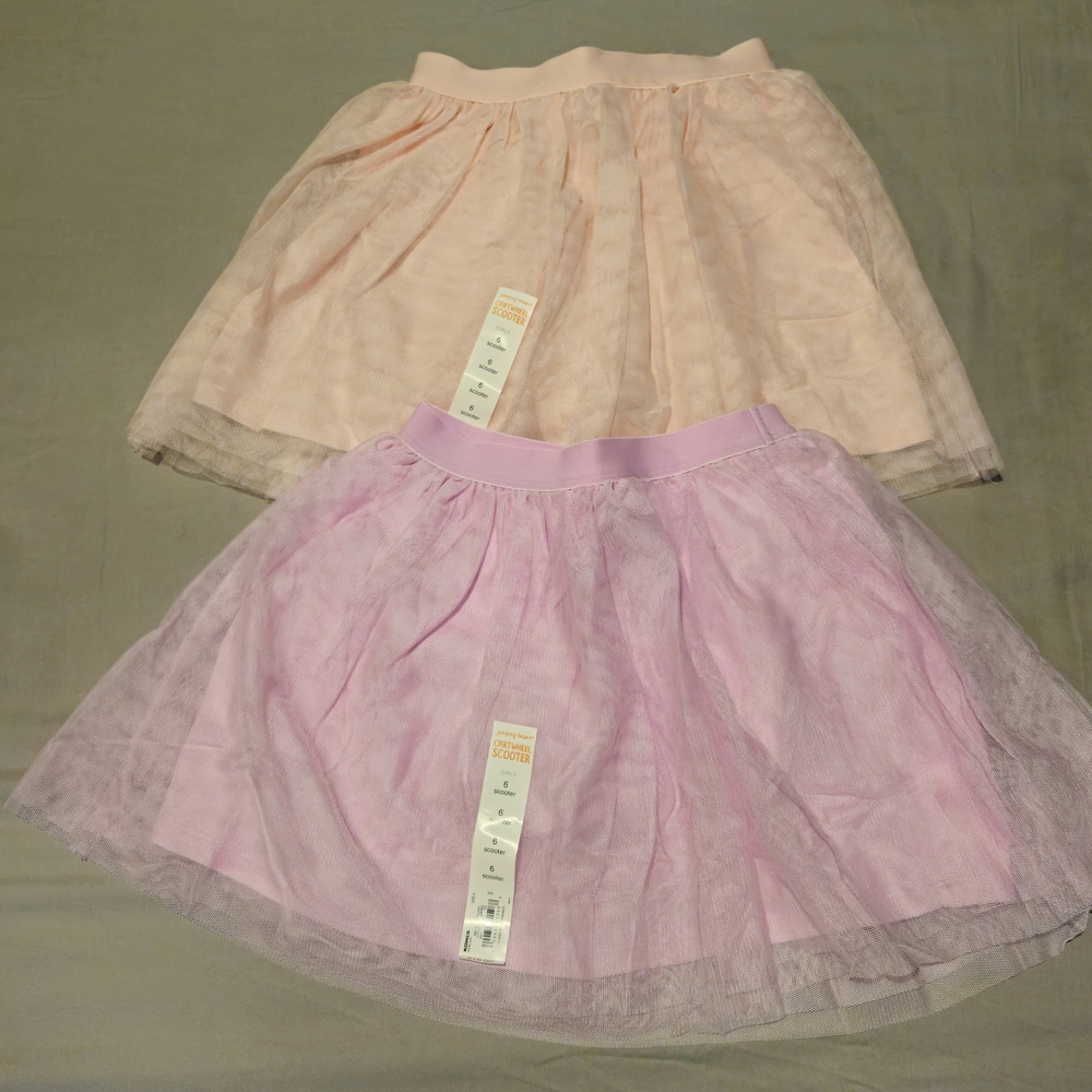 Girls Jumping Beans Scooter Skorts Sz 6
